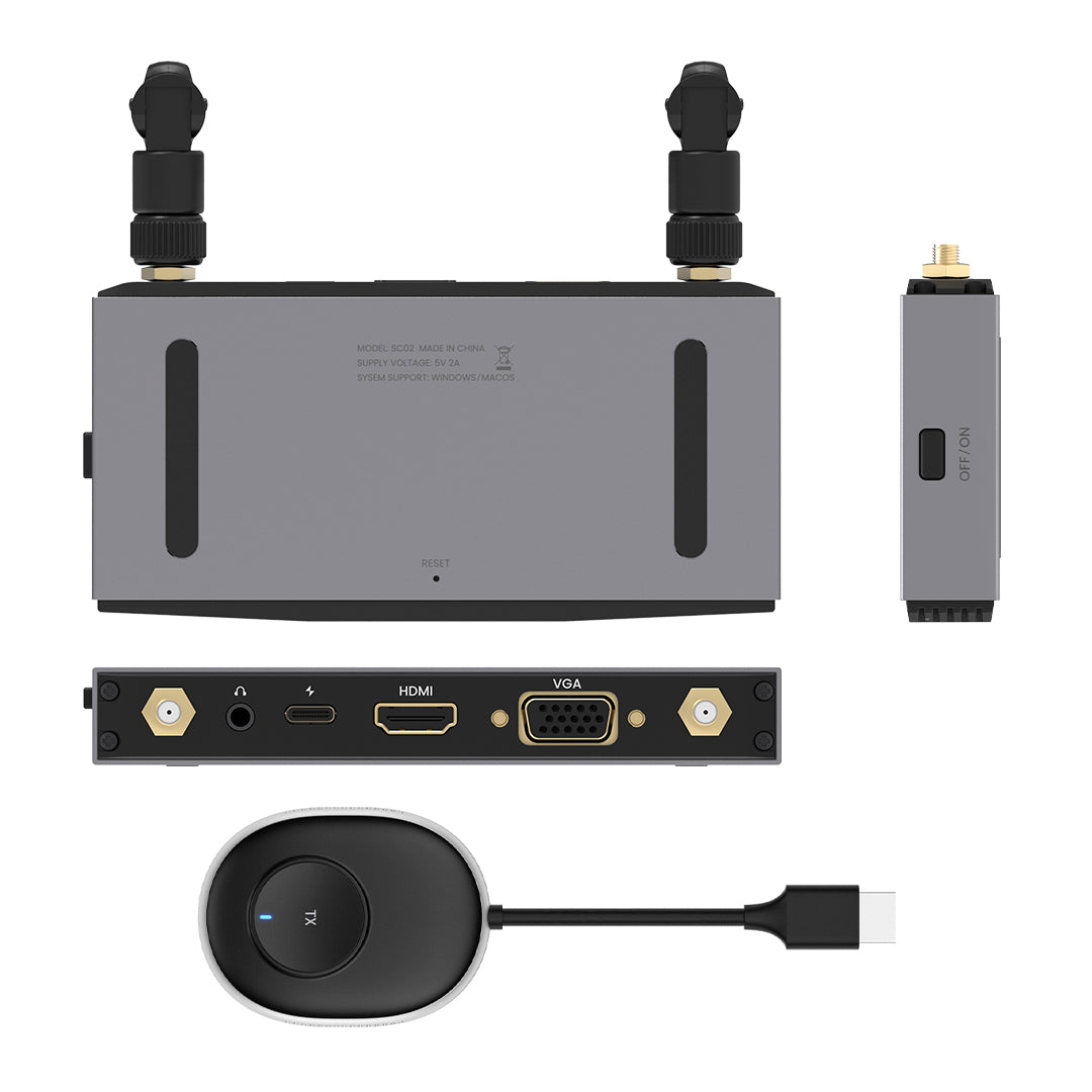  Wireless HDMI Transmitter and Receiver Kits, 4K @30Hz